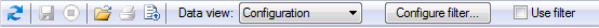 Configuration control toolbar